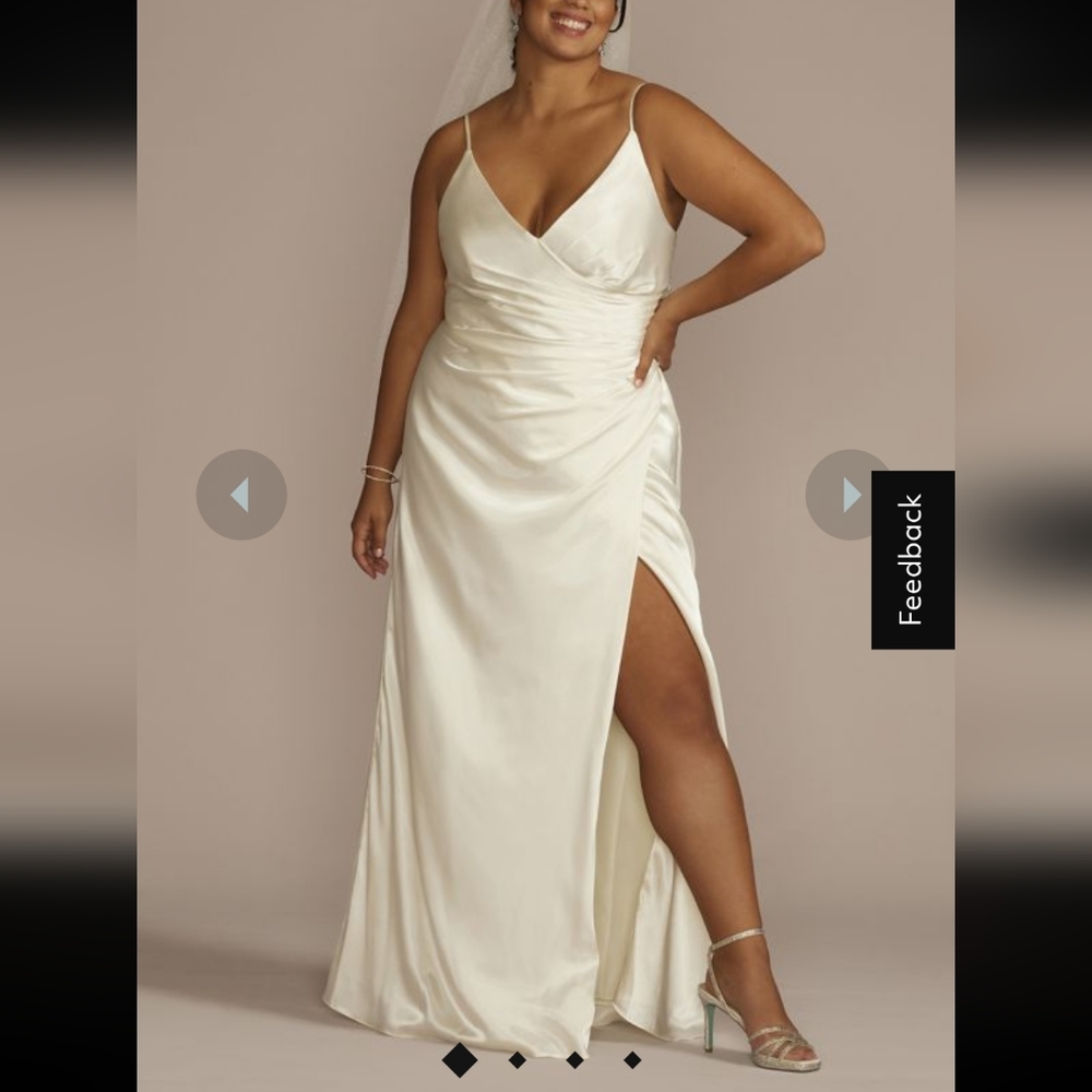 DB Studio Wedding Gown in Ivory Size 16W